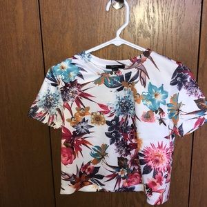 Flower Crop Top